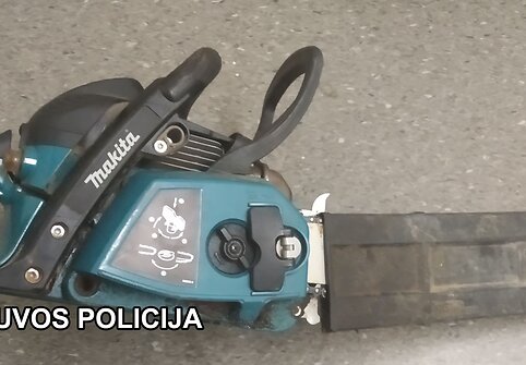 Rasti pavogti įrankiai