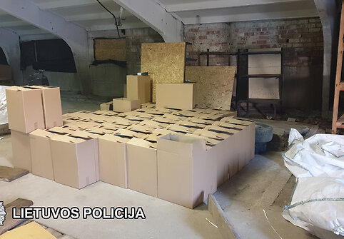 Sulaikyta cigarečių kontrabanda