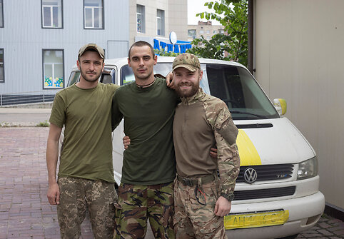 Ukrainos kariai, grįžę i&scaron; Sjevjerodonecko