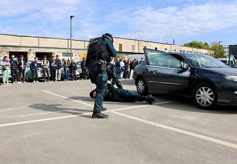 Kauno policijos atvirų durų diena sudomino 500 moksleivių