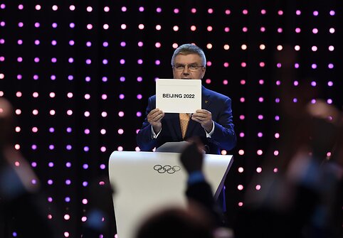 Pekinas laimėjo teisę organizuoti 2022 metų žiemos olimpiadą