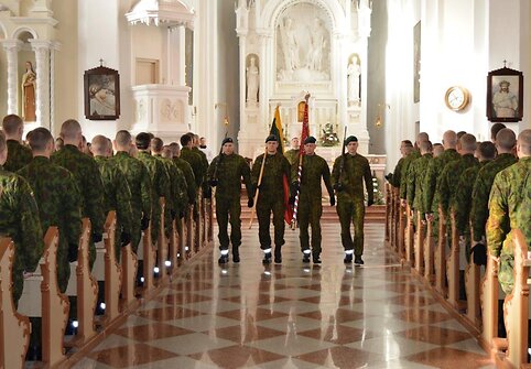 Karių priesaika Tauragėje