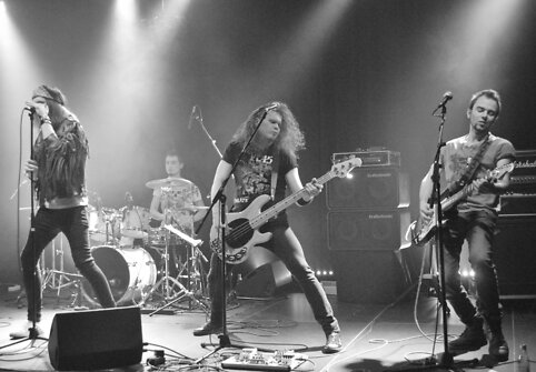 &bdquo;Guns N' Roses&ldquo; projektas. Koncerto akimirka