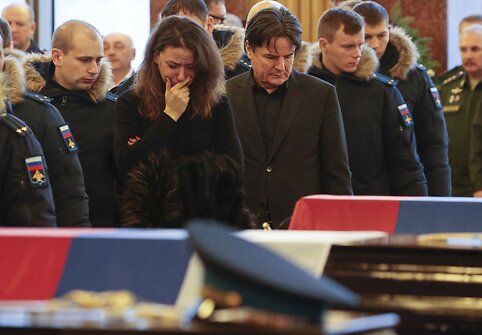 Lėktuvo Tu-154 katastrofos aukų laidotuvės