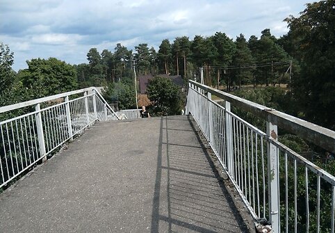Pėsčiųjų viadukas Jonavos rajone