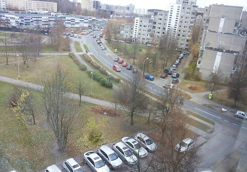 Automobilių stovėjimo aik&scaron;telės Vilniaus Žemynos gatvėje