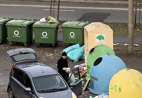 &Scaron;iuk&scaron;lintojai Kauno Žaliakalnyje