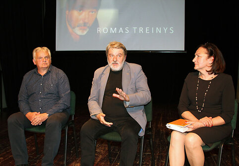 Romo Treinio romano &bdquo;Dziedas&ldquo; pristatymas Meno forte