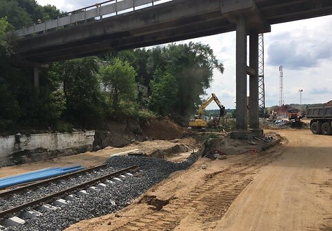 &bdquo;Hidrostatybos&ldquo; vykdomi darbai nuslinkus nuo&scaron;liaužai