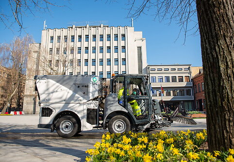 &bdquo;Kauno &scaron;varos&ldquo; įsigyta valymo technika