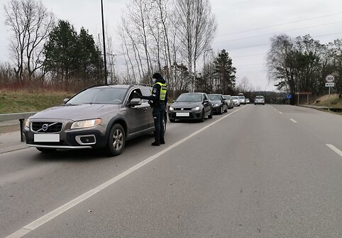 Kauno apskrities policijos reidas