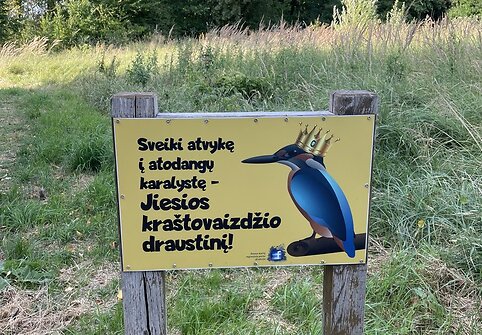 Jiesios kra&scaron;tovaizdžio draustinio pažintinis takas