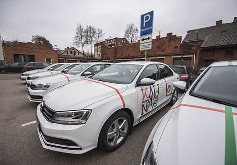 Kauno miesto savivaldybė išsinuomojo ekonomiškus automobilius