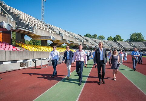 UEFA ekspertas įvertino prasidėsiančią S.Dariaus ir S.Girėno stadiono rekonstrukciją