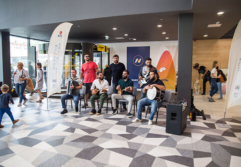 Muzikos grupės &bdquo;Bani Folk Band&ldquo; koncerto akimirkos