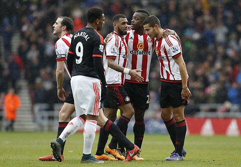„Premier lyga“: „Sunderland“ – „Manchester United“