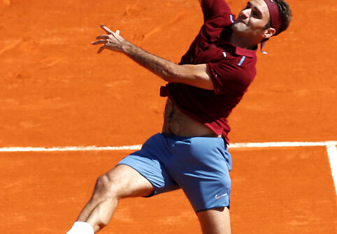 Monte Karlo „Masters“ Rogeris Federeris – Jo-Wilfriedas Tsonga