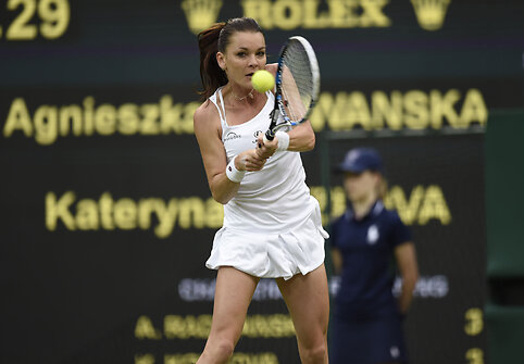 Agnieszka Radwanska Vimbldone startavo pergalingai