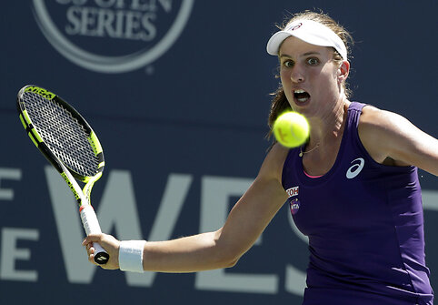 Johanna Konta Kalifornijoje i&scaron;kovojo pirmąjį titulą karjeroje