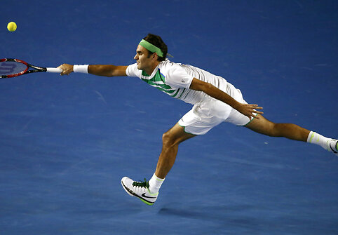 Rogeris Federeris prieš Davidą Goffiną