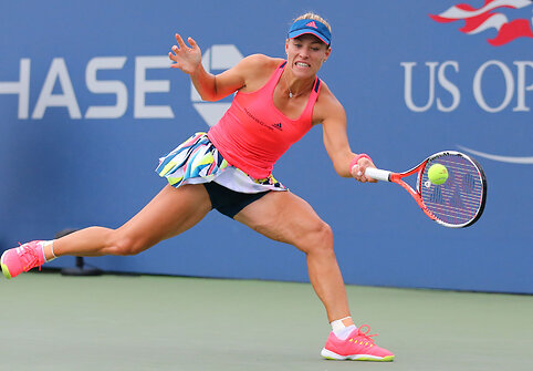 Angelique Kerber prie&scaron; Mirjąną Lučič-Baroni