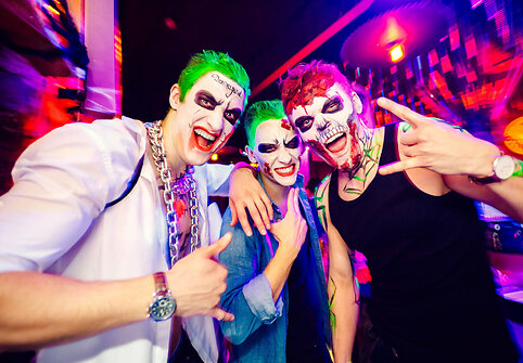 Helovino vakarėlio &bdquo;Mojo Lounge&ldquo; akimirka