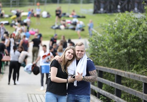 Festivalio &bdquo;Betsafe Radistai Village&rsquo;17&ldquo; akimirka