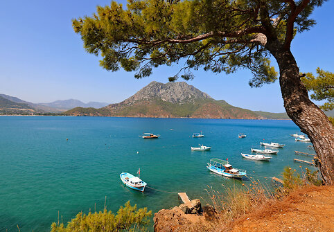 Olympos paplūdimys, Turkija
