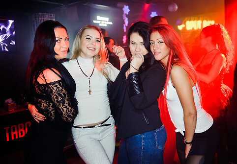 Vakarėlio „Taboo“ klube akimirka