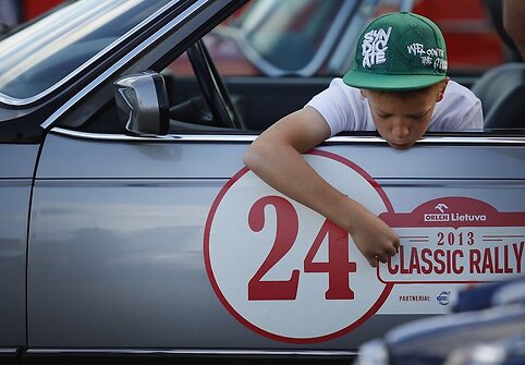 2013 m. &bdquo;ORLEN Lietuva Classic Rally&ldquo; akimirka