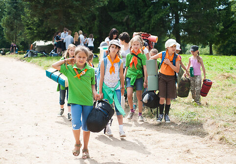 Stovykla "Skautai neskautams". Organizatorių nuotr. 