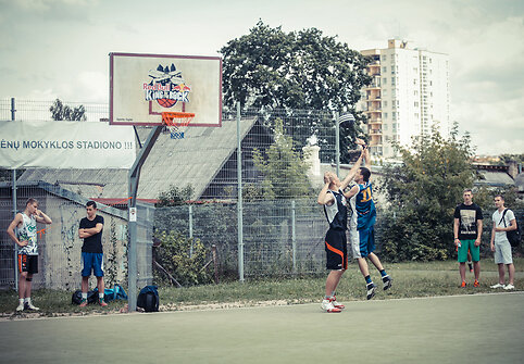 &ldquo;Red Bull King of the Rock&rdquo; gatvės krep&scaron;inio turnyras