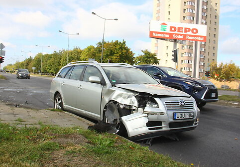 Avarijos vietoje