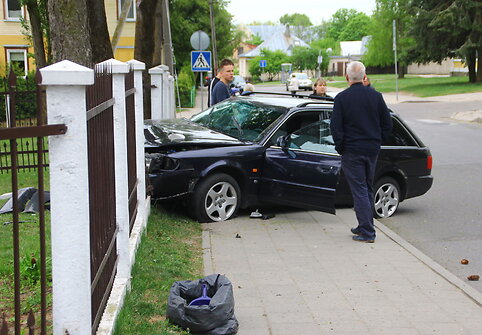 Avarijos vietoje