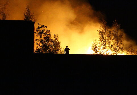 Gaisro vietoje