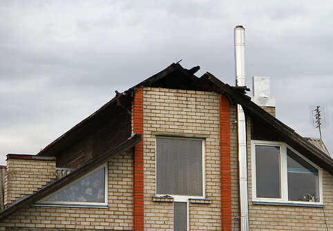 Gaisro vietoje
