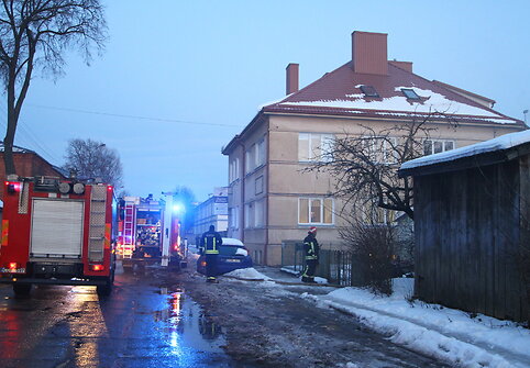 Gaisro vietoje