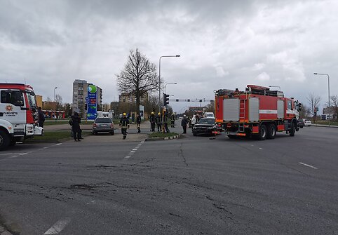 Avarijos vietoje