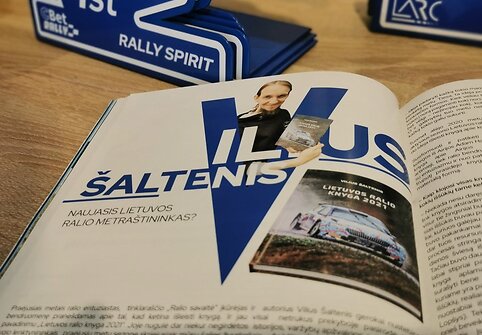 &bdquo;CBet Rally Roki&scaron;kis&ldquo; ralio žurnalas