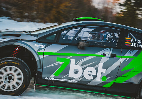 &bdquo;7bet Winter Rally Auk&scaron;taitija&ldquo; testinis greičio ruožas