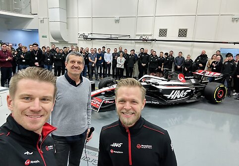 &bdquo;Haas&ldquo; komandos pristatymas