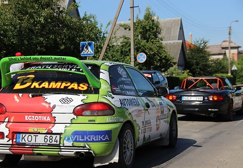 Varžybų akimirka