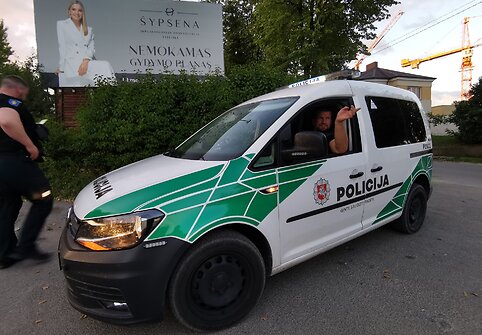 Avarijos vietoje