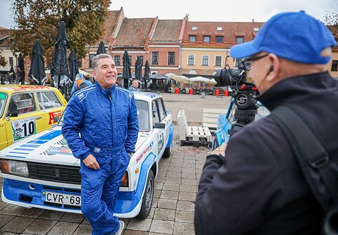 Varžybų akimirka