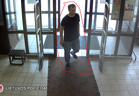 Policijos ieškomas asmuo