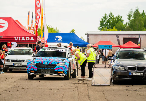 &bdquo;7bet Rally Lazdijai&ldquo; serviso zona