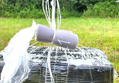 Druskininkų pasieniečiai perėmė su kontrabanda Baltarusijoje paleistus droną ir balioną 