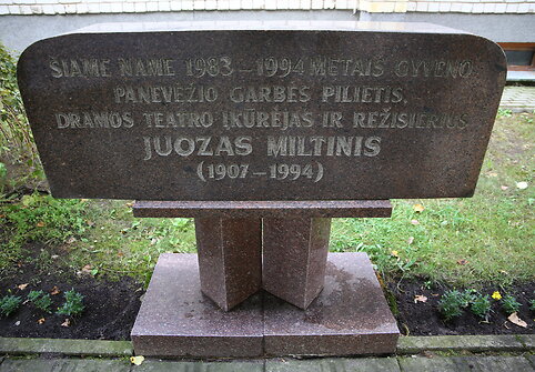 Juozo Miltinio butas Panevėžyje