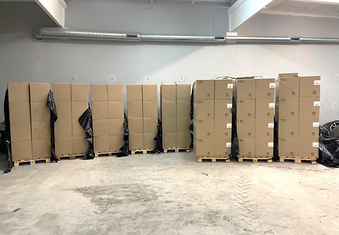 Pasieniečiai sulaikė pusę milijono i&scaron; Latvijos gabentų nelegalių cigarečių pakelių