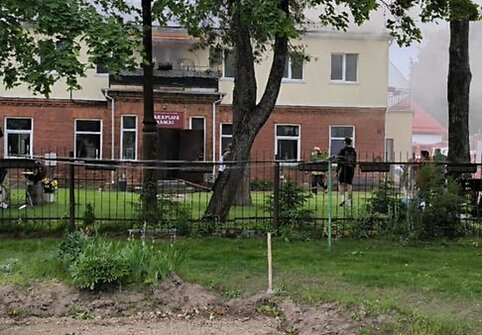 Gaisro vietoje